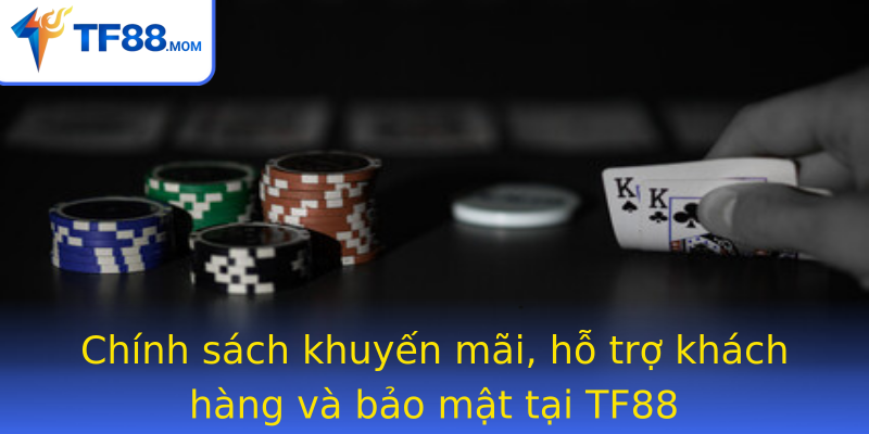 Chính sách khuyến mãi, hỗ trợ khách hàng và bảo mật tại TF88