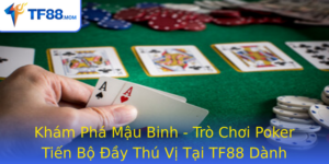 Kham Pha Mau Binh Tro Choi Poker Tien Bo Ay Thu Vi Tai Tf88 Danh Dan Choi Chuyen Nghiep